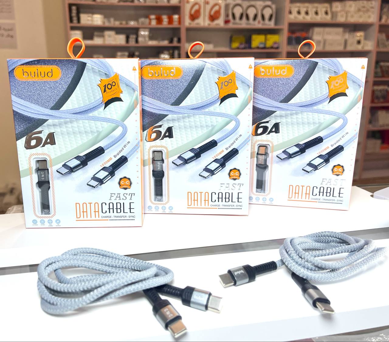 ✨ توان فوق‌العاده  100W  شارژ سریع واقعی  ✨ جنس کنفی مقاوم  ضد‌پارگی  ضد‌خمیدگی، طول عمر بالا